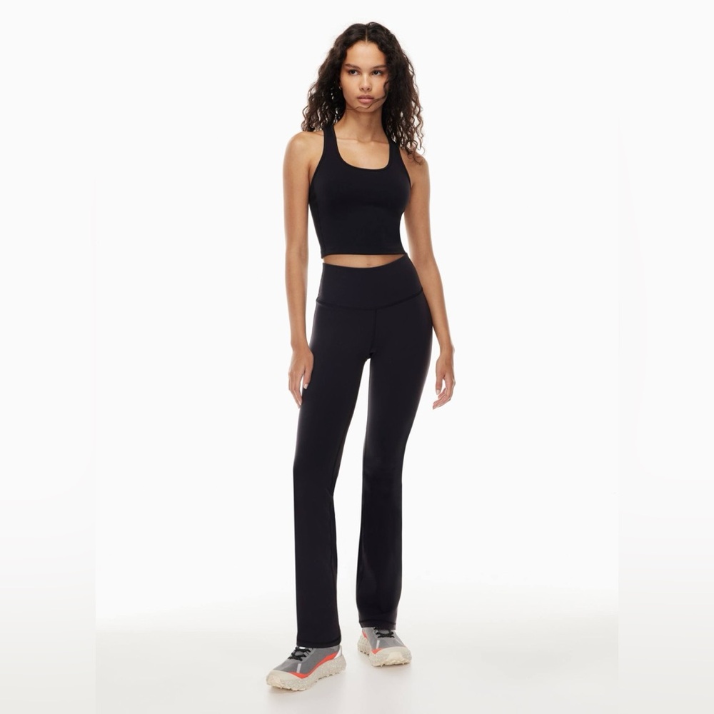 Aritzia TNAction TNA life atmosphere high rise boot cut legging black